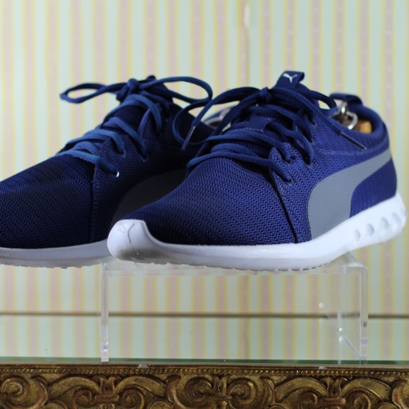 Puma Dark Navy Trainers - Picture 9 of 14